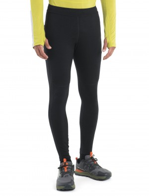 Icebreaker Merino Speed Vinter Tights Strumpbyxor Herr Svarta | NJHASU498