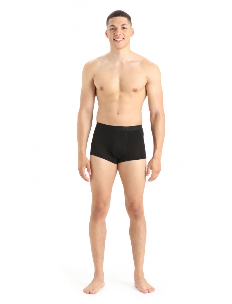 Icebreaker Cool-Lite™ Merino Anatomica Trunks Underkläder Herr Svarta | TYDNZC163