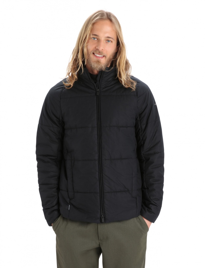 Icebreaker MerinoLoft™ Collingwood II Jacket Jackor Herr Svarta | FCDSPB162