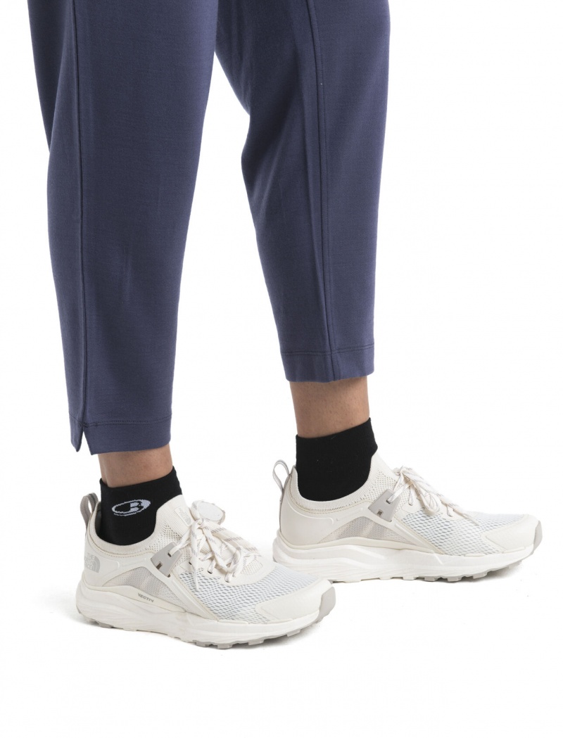 Icebreaker Merino Crush II Ankle Pants Leggings Dam Mörkgrå | UXLYNC267