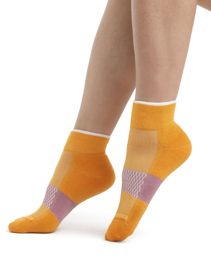 Icebreaker Merino Multisport Light Mini Socks Strumpor Dam Vita | MGYSFL509