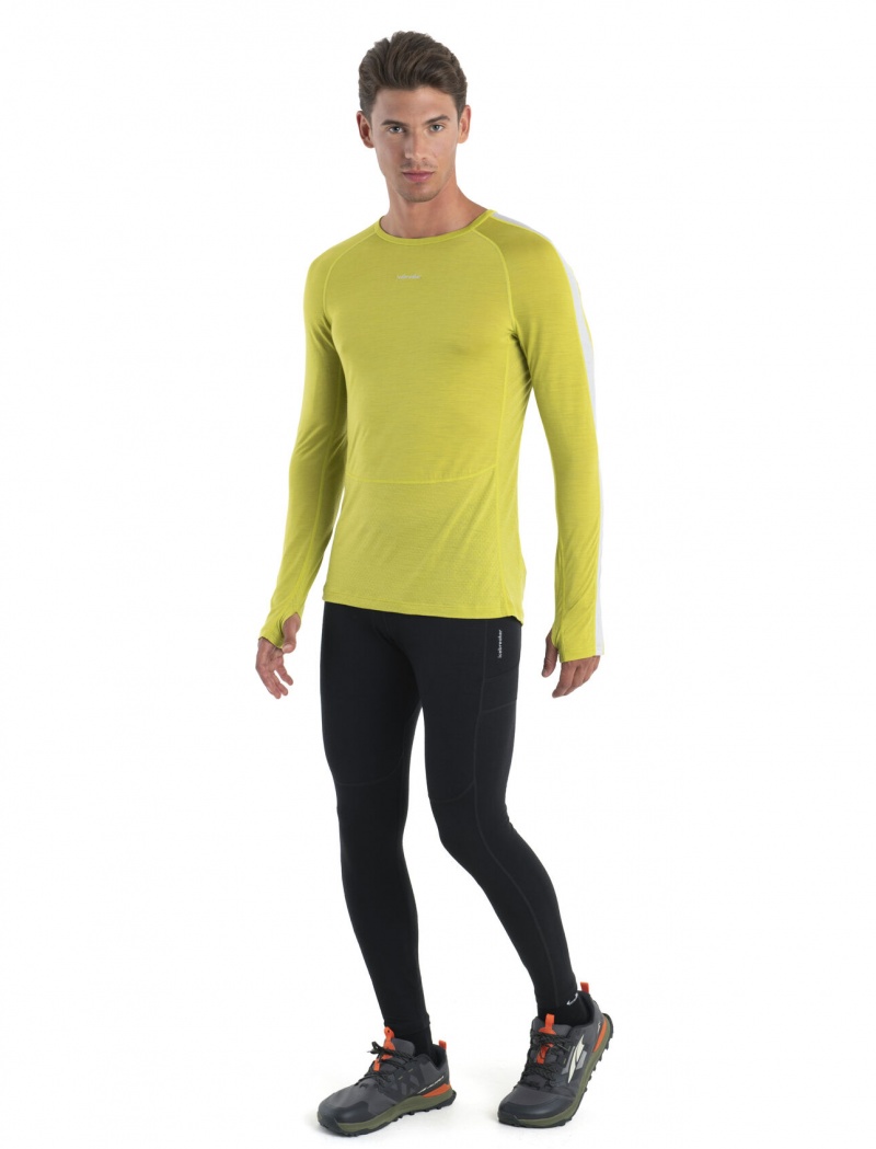 Icebreaker Merino Speed Vinter Tights Strumpbyxor Herr Svarta | NJHASU498